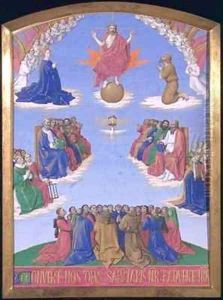 The Ascension of the Holy Spirit by Jean Fouquet