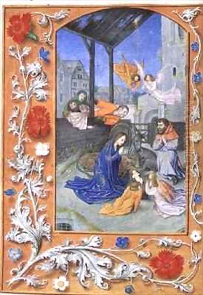 The Nativity from Hours of Etienne Chevalier - view 1