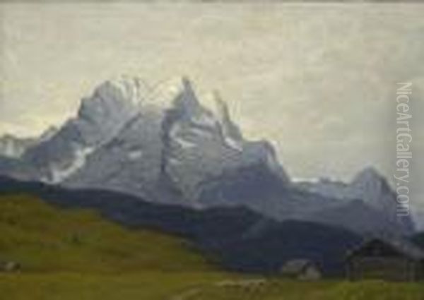 Blick Auf Das Zugspitzmassiv. - view 1