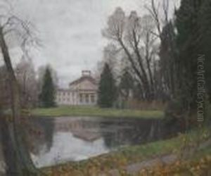 Schloss Umkirch (fulwell-park) Bei
Freiburg. by Albert Stagura