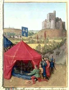 The Death of Bertrand du Geusclin 1320-80 at Chateauneuf de Randon The Death of Bertrand du Geusclin 1320-80 at Chateauneuf de Randon