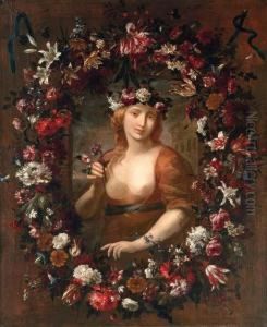 Portrait Of A Lady As Flora