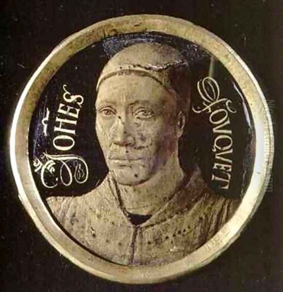 Self portrait medallion - view 1