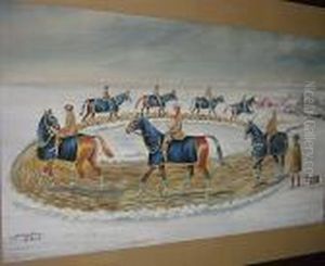 L'entrainement De Chevaux by Henry William Standing
