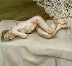 Naked Man on a Bed