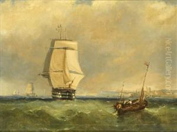 Shipping Off The Coast - view 1