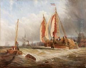Fuori Dal Porto by George Clarkson Stanfield