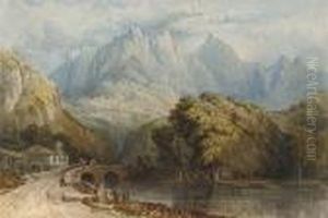 In The Dolomites by George Clarkson Stanfield