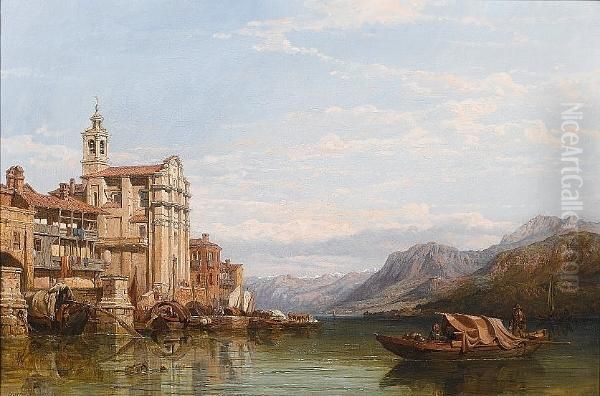 On An Italian Lake - view 1