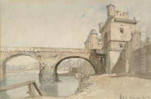 Coblentz; Frankfurt by George Clarkson Stanfield