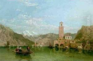 Italian Lakes by George Clarkson Stanfield