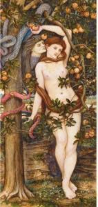The Temptation Of Eve by John Roddam Spencer Stanhope