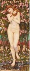 Flora by John Roddam Spencer Stanhope