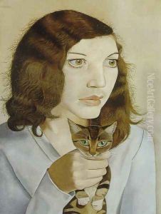 Girl with a Kitten