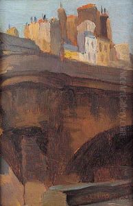 Widok Pont Neuf W Paryzu, 1888-95 R. by Jan Stanislawski