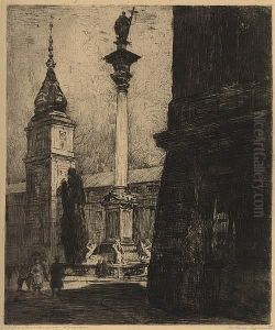 Warszawa. Kolumna Zygmunta, 1929-1933