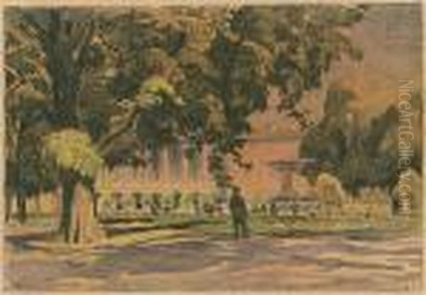 Warszawa. Ogrod Saski - view 1