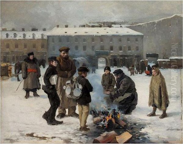 A Winter's Day, Warsaw - view 1