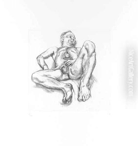 Naked Man on a Bed (G. 35)