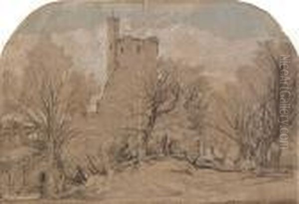 Caistor Castle - view 1