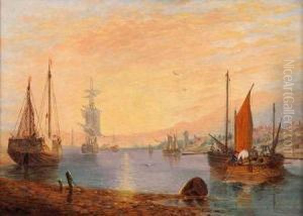Shipping At Gorleston - view 1