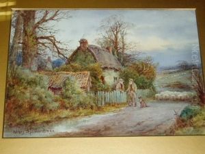 Conversation At The Cottage Gate
