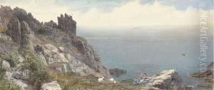 Sketch On The Cornish Coast