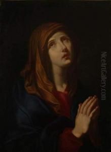Vierge En Priere by Massimo Stanzione