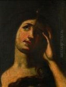 Head Of A Female Figure by Massimo Stanzione