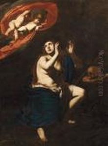 La Maddalena Penitente Visitata Dagli Angeli