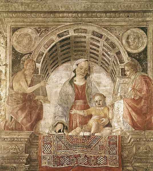 Madonna and Child with St John the Baptist and St John the Evangelist 1485 - view 1