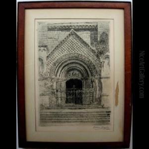 University Of Toronto Doorway by Owen B. Staples