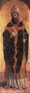 St Augustine by Vincenzo Foppa