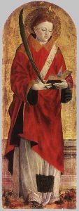 St Stephen The Martyr by Vincenzo Foppa