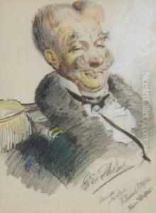 Portrait Of Eric Thorne by Robert Ponsonby Staples