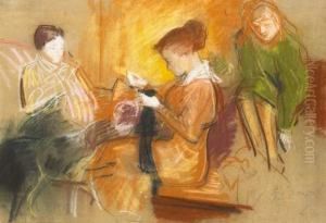 The Artist's Daughters At Lissan Hall The Artist's Daughters At Lissan Hall