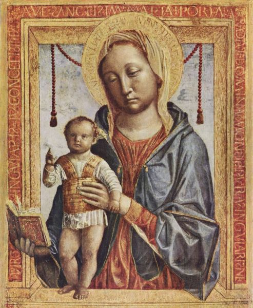 Madonna of the Book (Madonna del libro) by Vincenzo Foppa