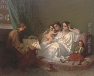 The Reading by Julius Josephus Gaspard Starck