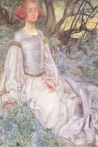 In The Spring Time 1901 by Vincenzo Foppa