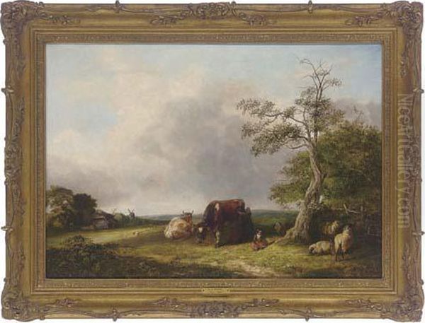 Milking The Cows - view 1