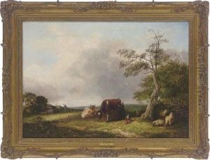Milking The Cows by Arthur J. Stark