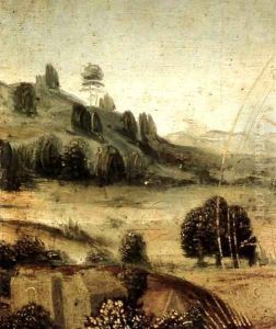 Virgin and Child (detail) by Vincenzo Foppa
