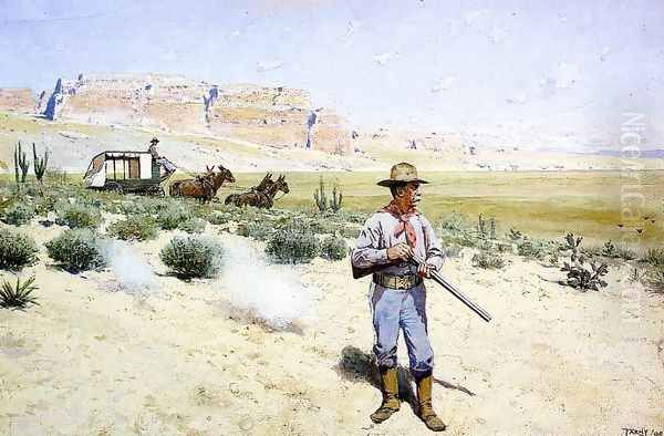 Defending the Stagecoach - view 1
