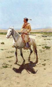 Cheyenne Scout by Henry Farny