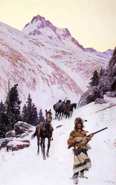 Indian Family - Winter Move - view 1
