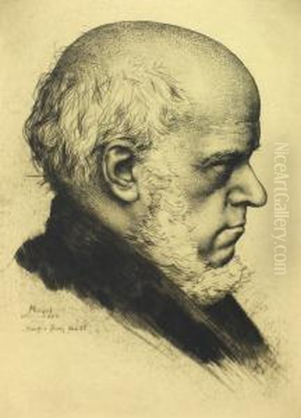 Portrait Adolf Menzel - view 1
