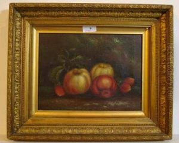 Still Life With Quince, Apple And Strawberries - view 1