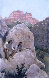Renegade Apaches by Henry Farny