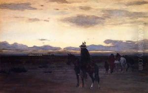 Intruder on the Plains by Henry Farny
