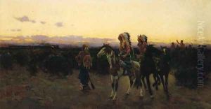 The White Mans Trail by Henry Farny